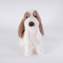 HY-MR8006 Brown Long-Eared Puppy Plush Toy – 23cm