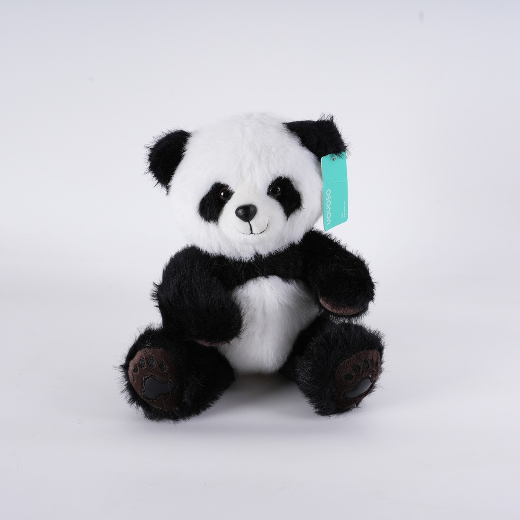 HY-MR8006 Sitting Panda Plush Toy – 25cm