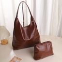 Versatile Underarm Bag - Brown