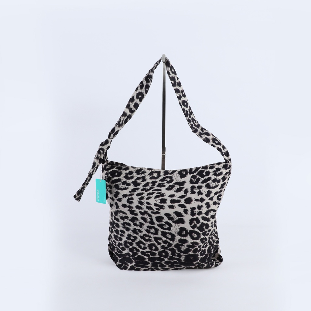 Leopard Series - Fashion Leopard Print Shoulder Bag - White Leopard
