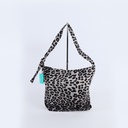 Leopard Series - Fashion Leopard Print Shoulder Bag - White Leopard