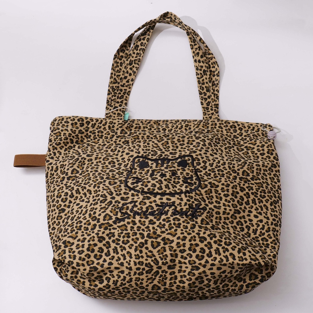 Leopard Print Series Women’s Shoulder Bag - Coffee