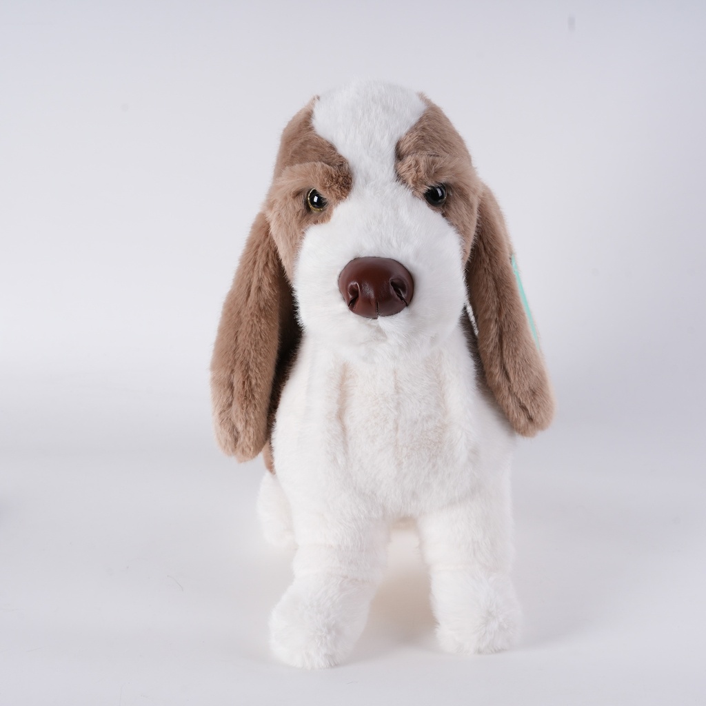 HY-MR8006 Brown Long-Eared Puppy Plush Toy – 30cm