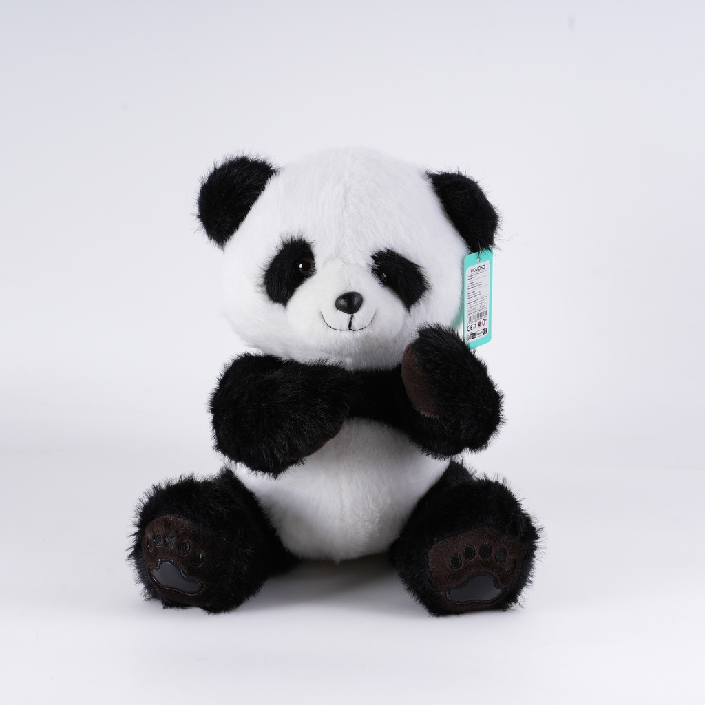 HY-MR8006 Sitting Panda Plush Toy – 30cm