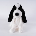 HY-MR8006 Black Long-Eared Puppy Plush Toy – 30cm