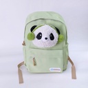Cartoon Head Kids' Backpack - Green