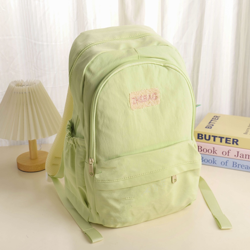 Simple Portable Backpack - Green