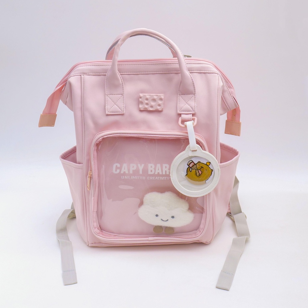 Kids' Backpack with Bonus Mini Pouch - Pink