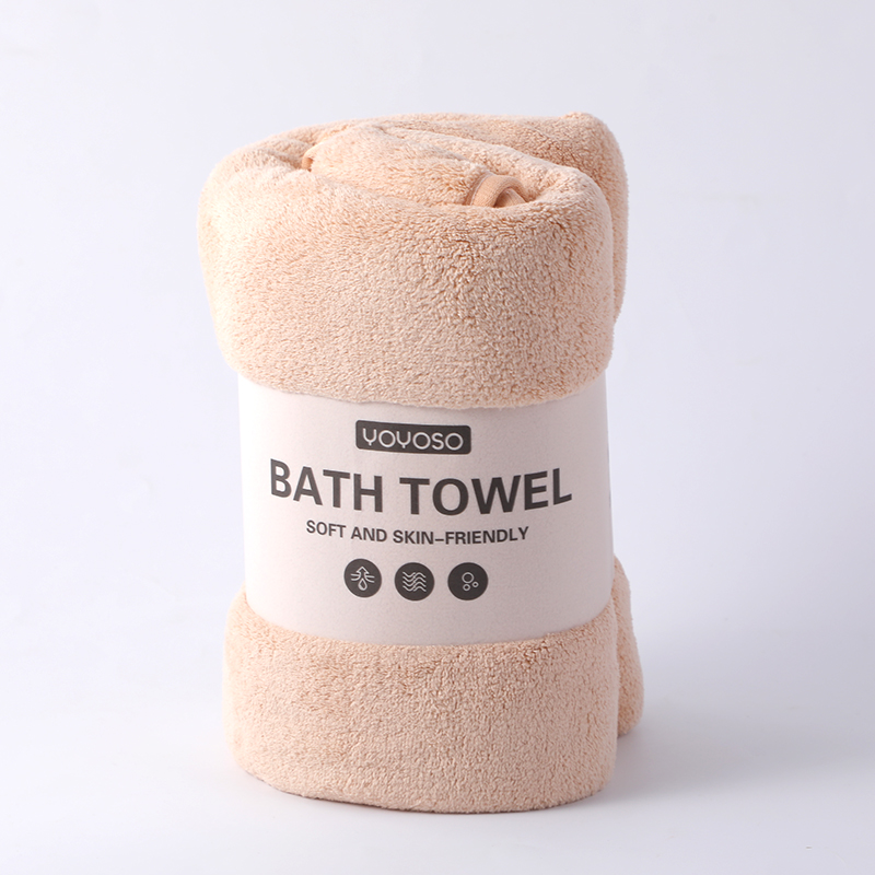 Morandi color coral velvet series bath t