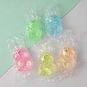 Cute rabbit glitter powder decompression