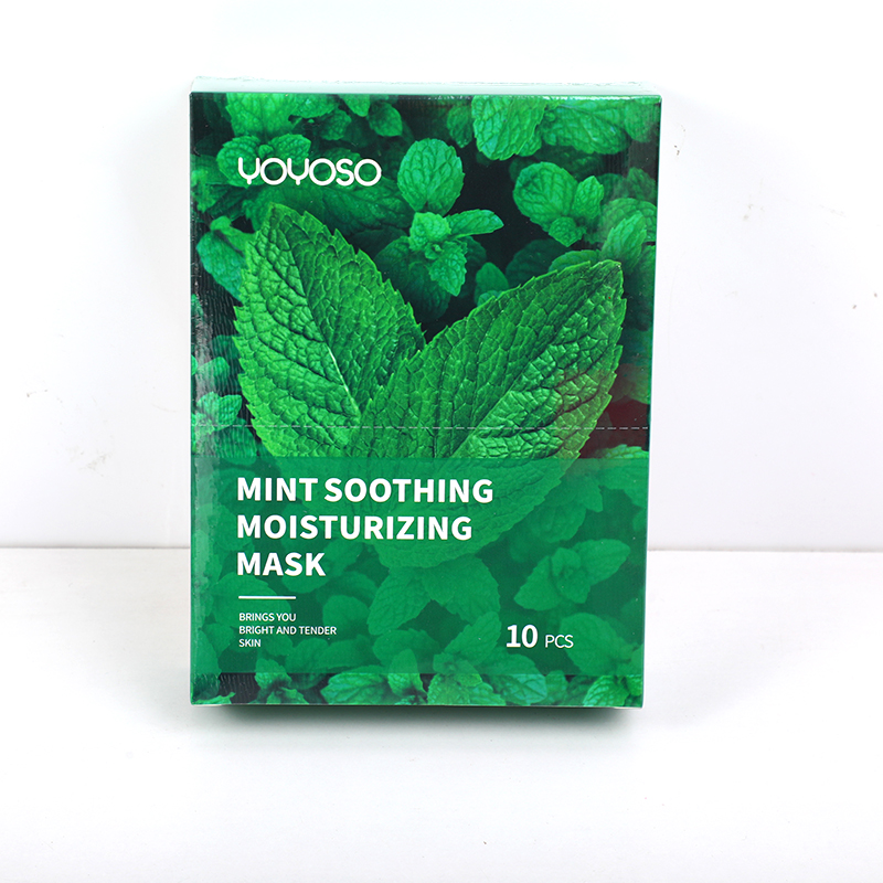 Mint soothing moisturizing mask (25ml*10