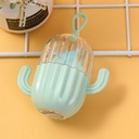 Cactus beauty makeup sponge-green