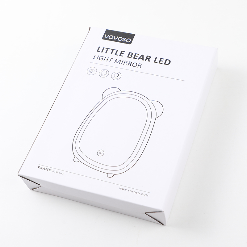 Little bear LED light mirror