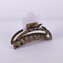 Leopard Print Series Crescent Acrylic Claw Clip