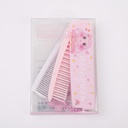 Multi-functional foldable comb-pink