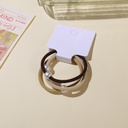 Ribbed Bead Hair Ties-3pcs