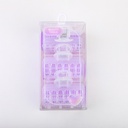 Crystal purple series self-adhesive magi
