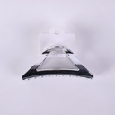 Silver Series Triangle Acrylic Claw Clip