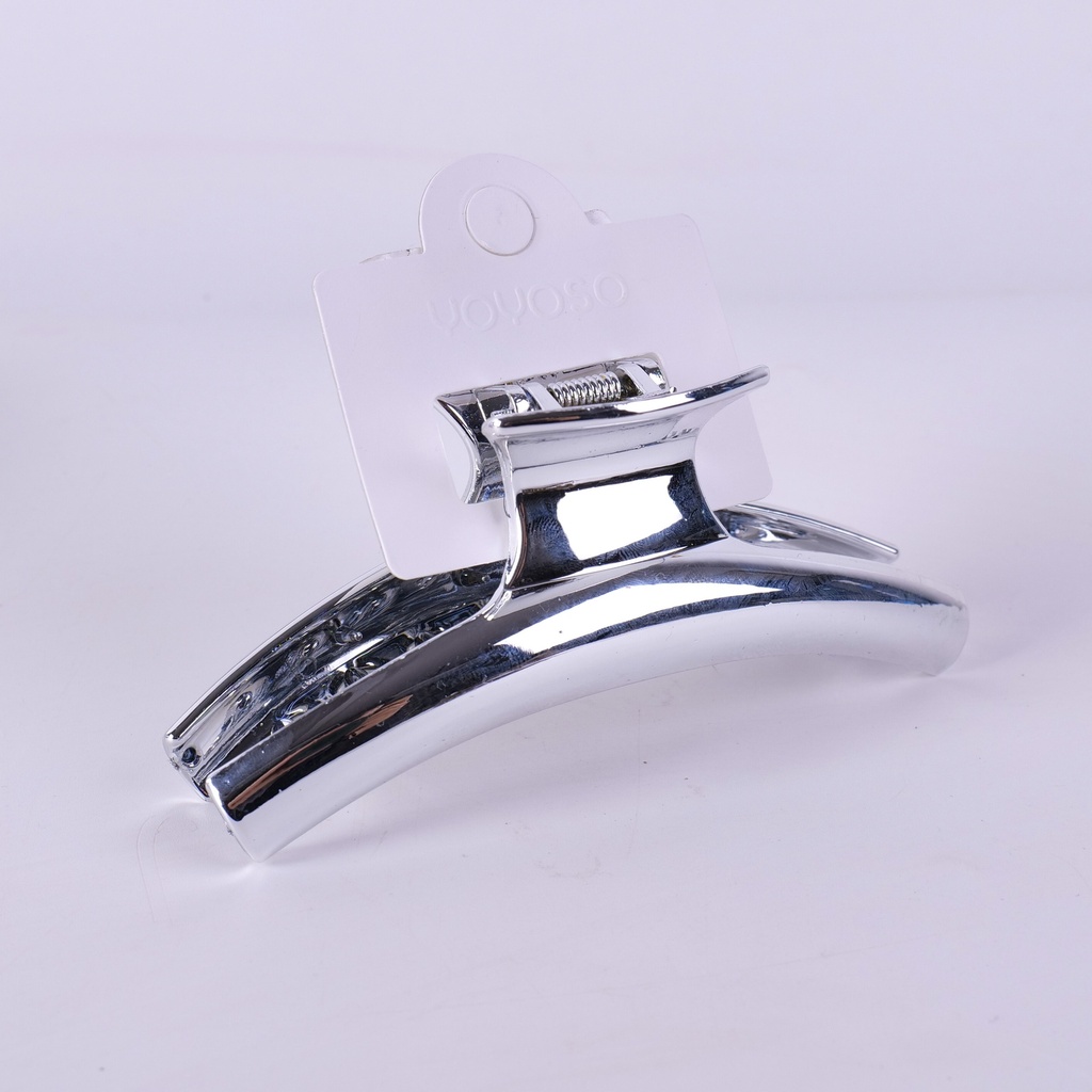 Silver Series Straight Acrylic Claw Clip