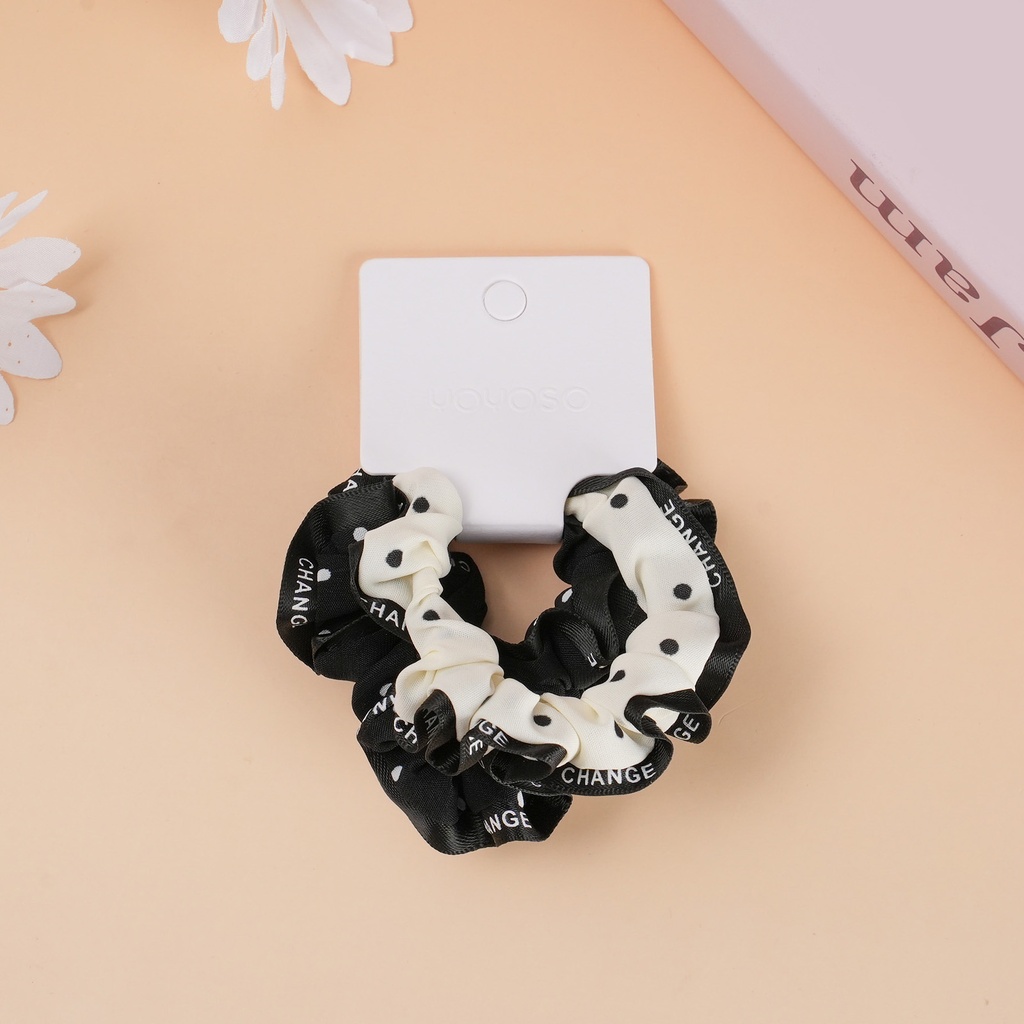 Polka Dot Fashion Hair Ties - 3pcs