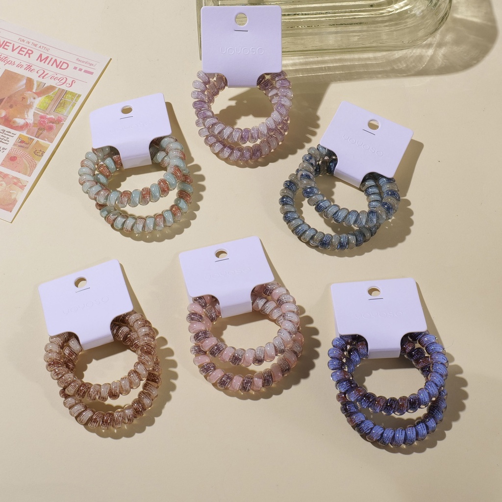 Spiral Hair Ties - 2pcs