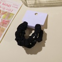 Simple Striped Fabric Hair Ties - 3pcs