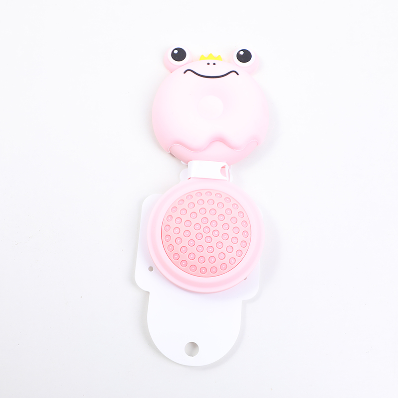 Frog prince cartoon style folding comb w
