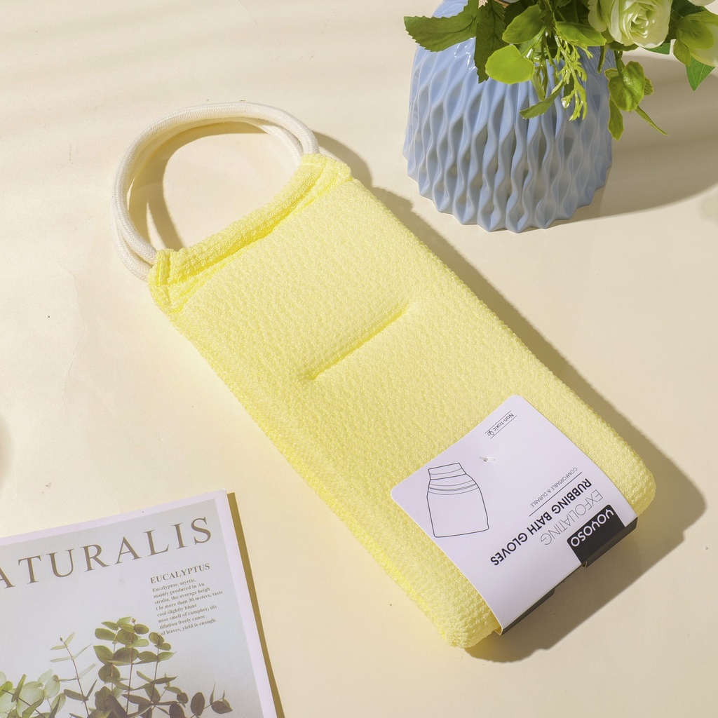 Nordic-Style Back Scrub Towel