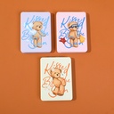 TEDDY ISLAND series rectangular crystal 