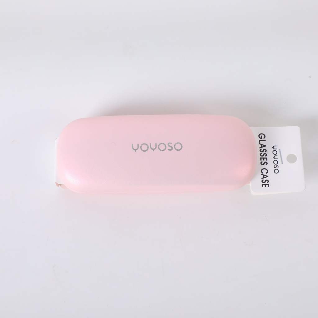 Solid Color Glasses Case-Pink