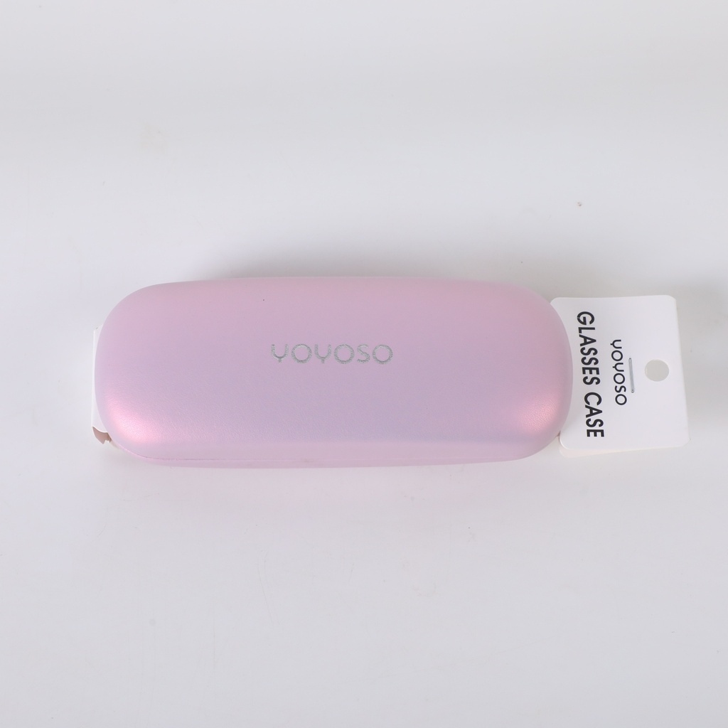 Solid Color Glasses Case - Purple