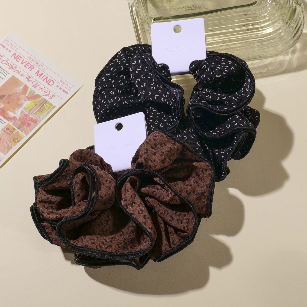 Leopard Print Hair Tie