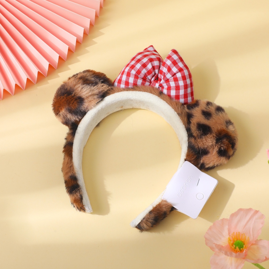 Leopard Series Bow Tie 3D Headband