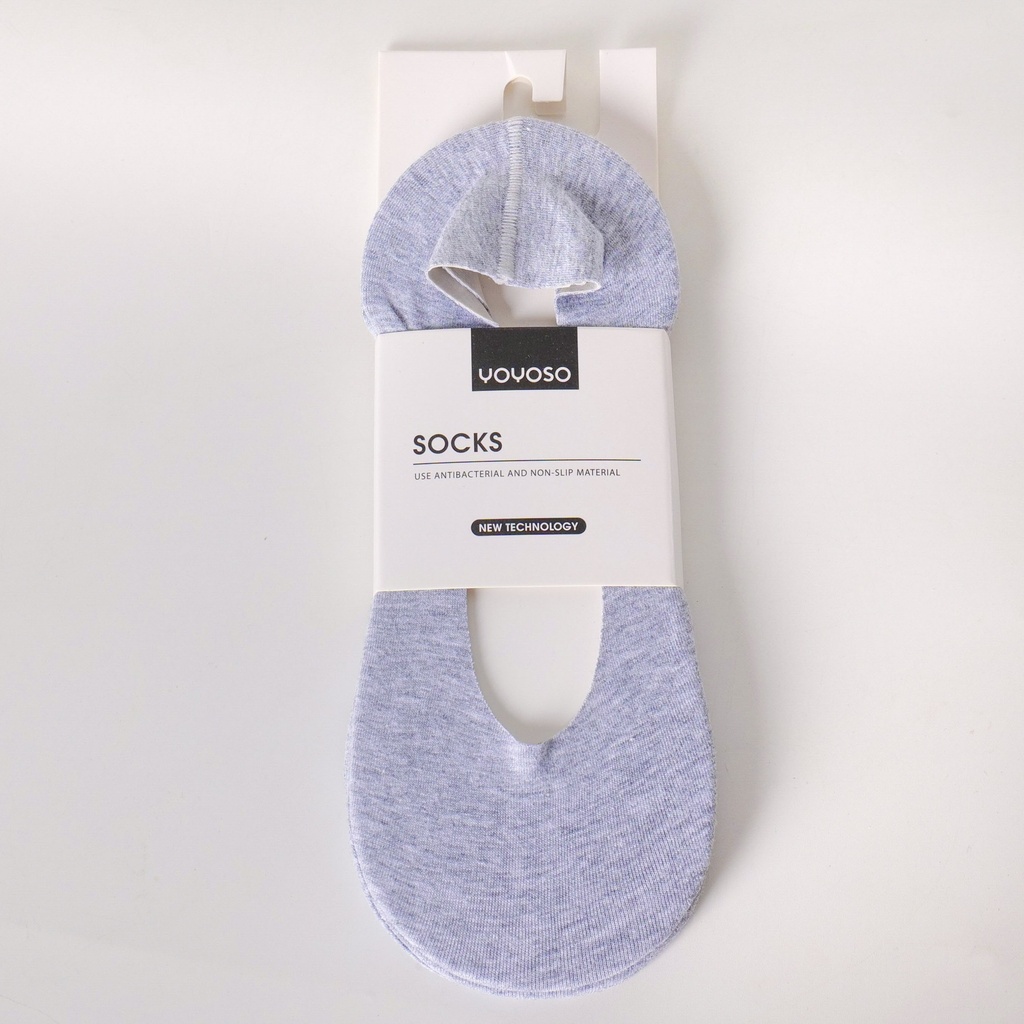 Pure Cotton Low-Cut Women's Invisible Socks (2 Pairs)