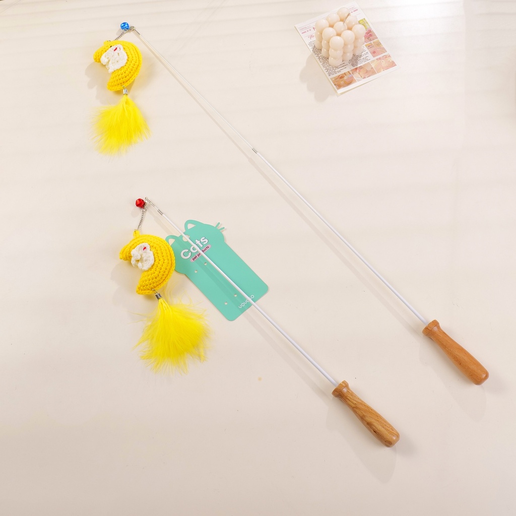 Moon 2-Segment Cat Teaser Wand