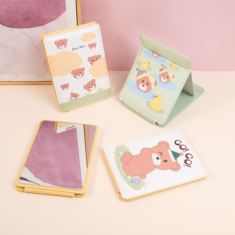 Cartoon bear decompression folding PU mi