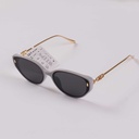 Letter B Women's Sunglasses - White