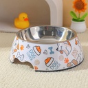 Printed Puppy Pet Bowl - Large