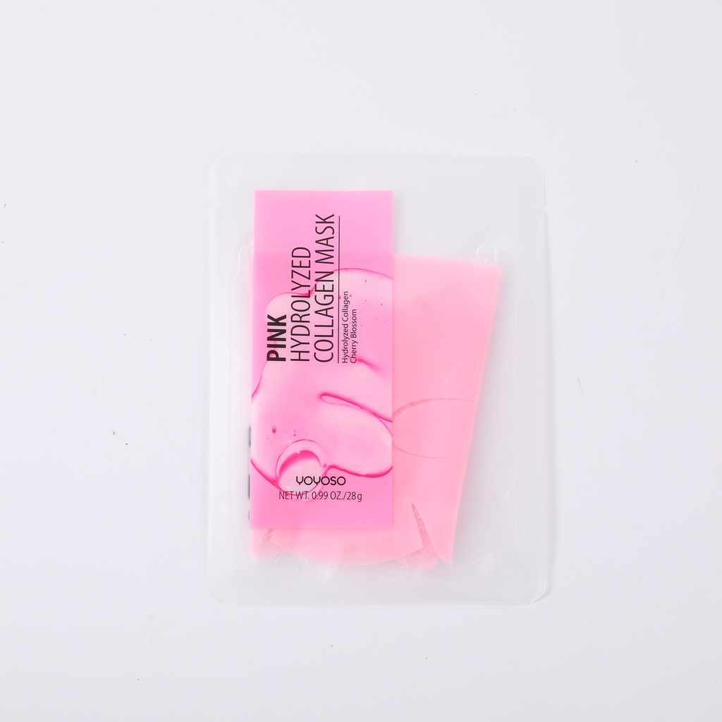 Pink Hydrolyzed Collagen Mask · Firming (5 Pieces)