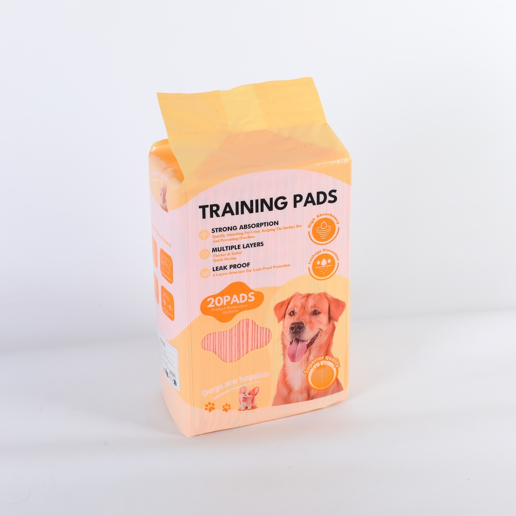 Pet Training Pads Yellow 20pcs