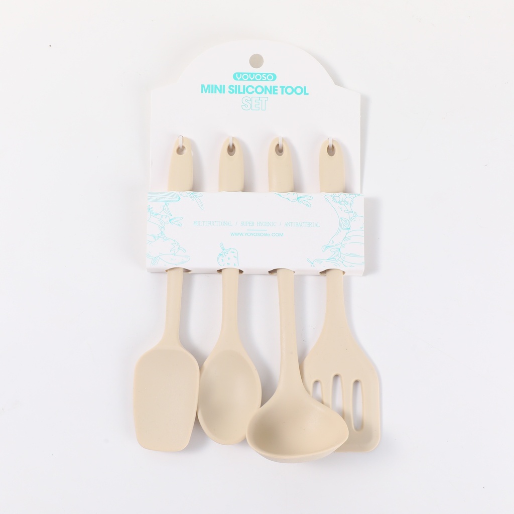HS-CFXGJ6003Mini Silicone Tool Set 4pcs