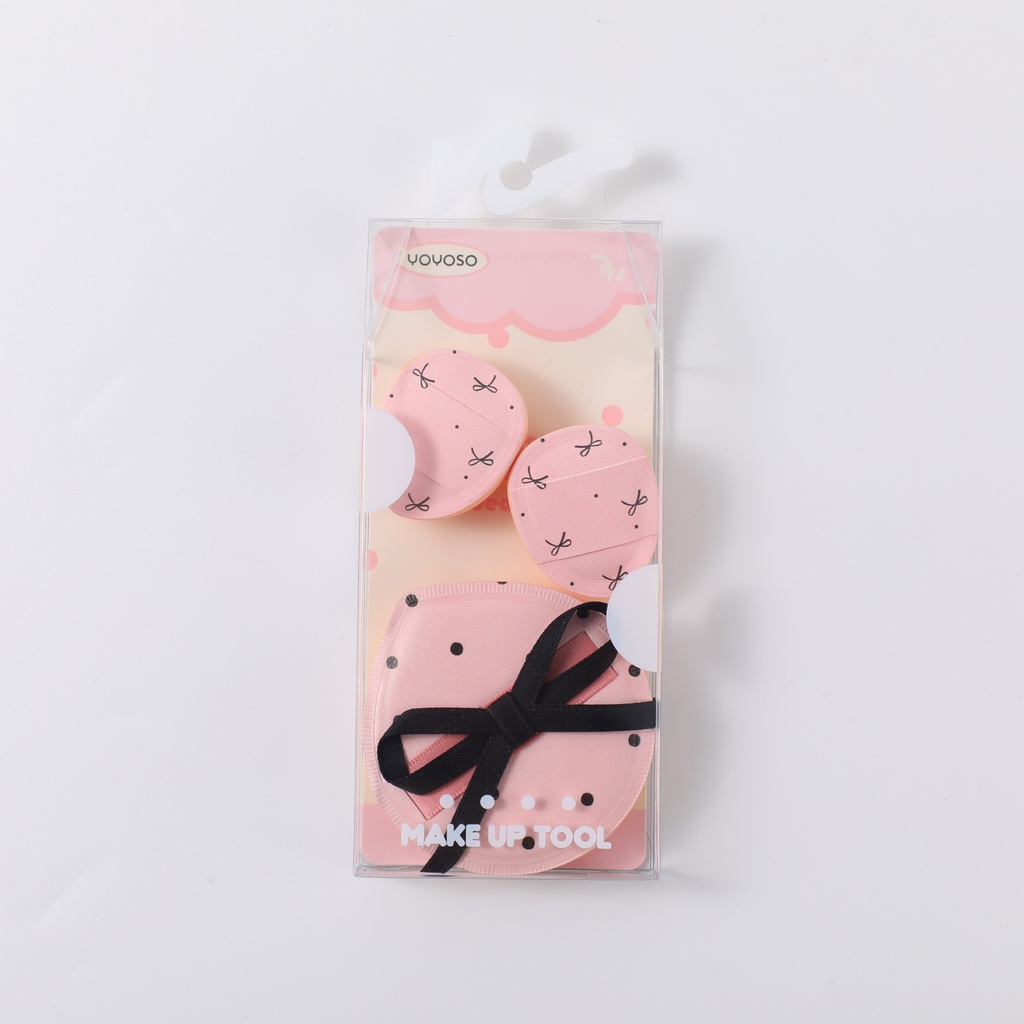 Bow Crease-Free makeup Sponge Set