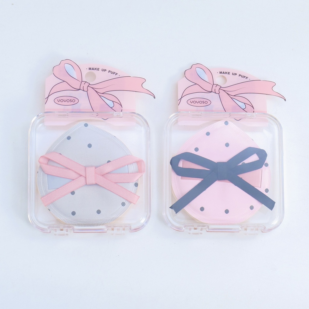 Ballet-Style Bow Marshmallow Skin-Friendly Puff 1pc