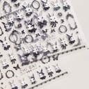 Earl Rabbit Nail Stickers
