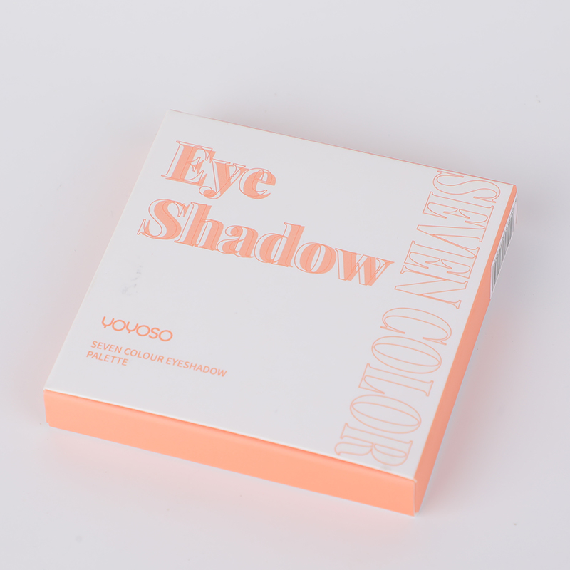 Seven colour eyeshadow palette-02 brown 