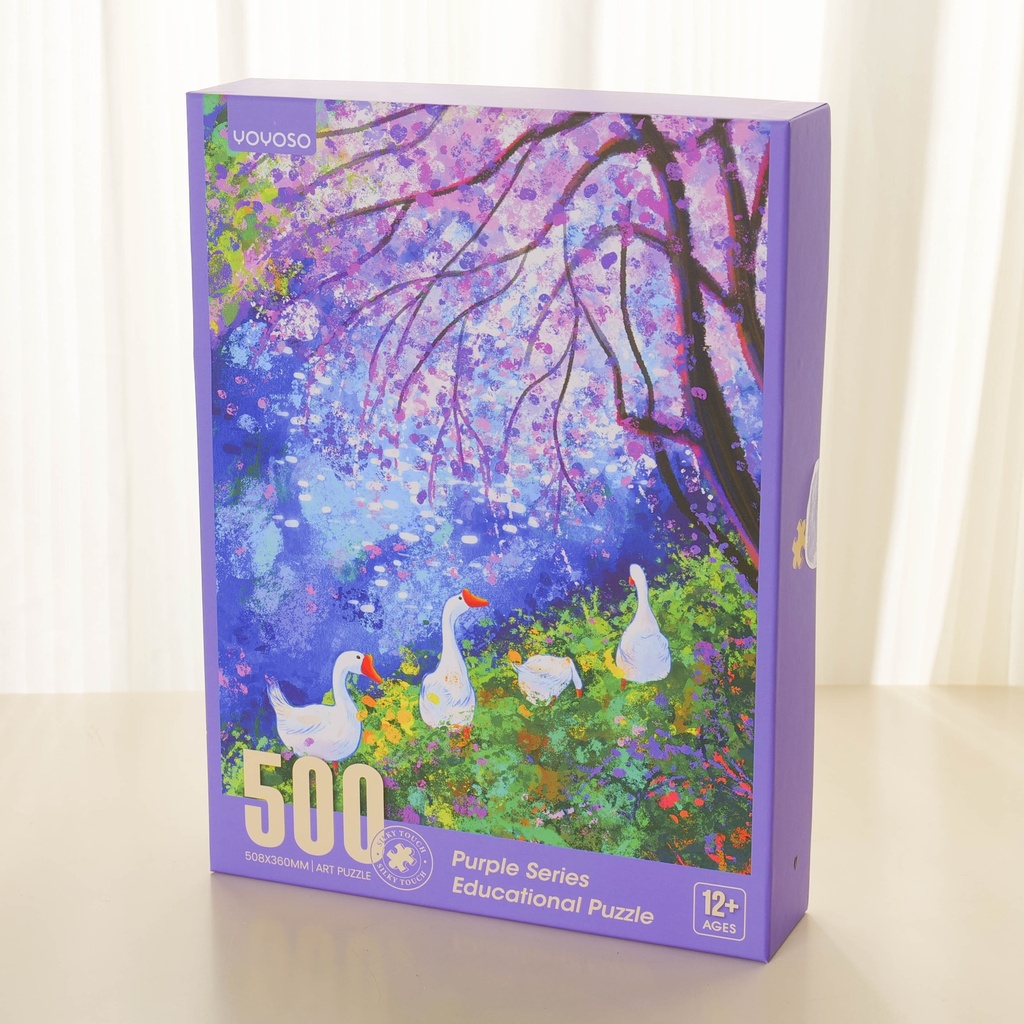 88816 Purple Series Educational Puzzle – 500 pcs