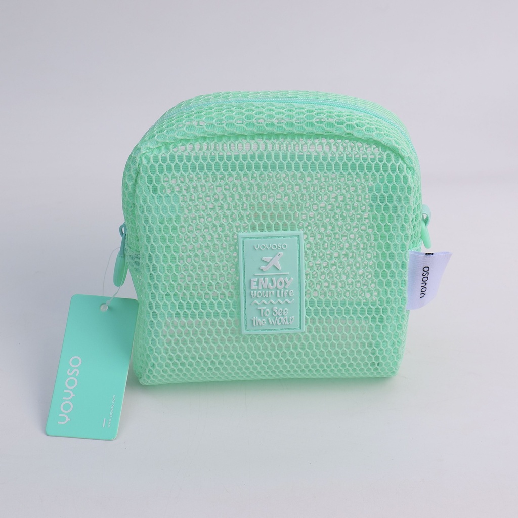 Green Square Pencil Bag No. 5