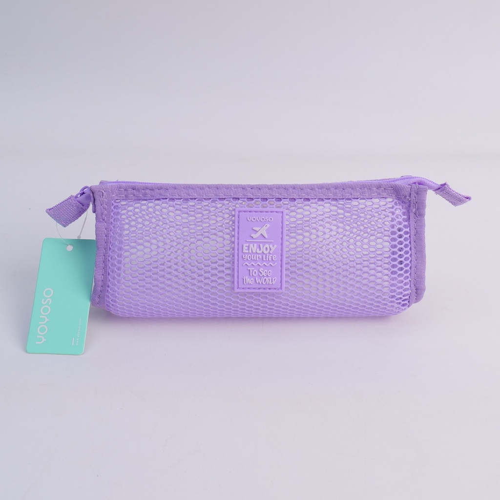 Purple Small-Capacity Pencil Case No. 4