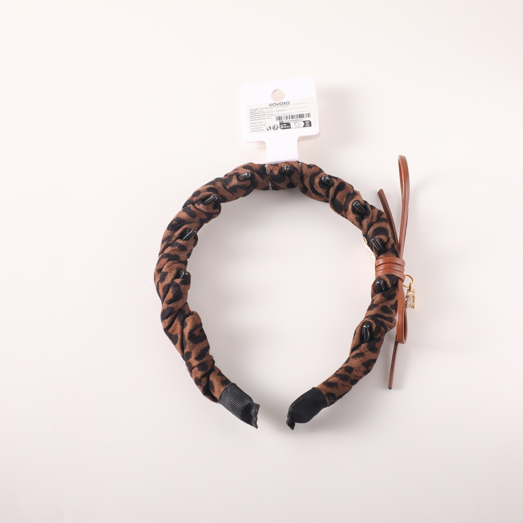 Coffee Leopard Series – Fabric Headband