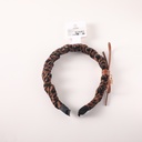 Coffee Leopard Series – Fabric Headband
